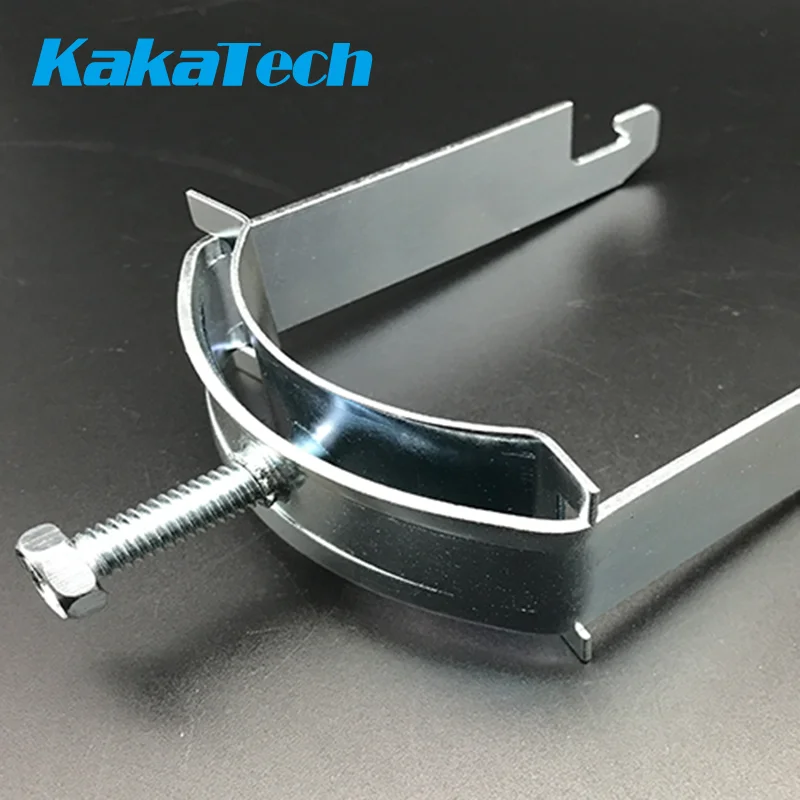 Custom Design Electric Galvanized Stainless Steel One Piece Assembled HDG Strut Channel Cable Clamp