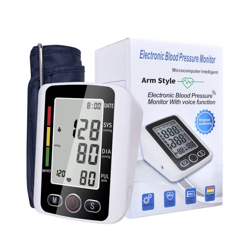 Vileco Cheap Blood Pressure Heart Rate bp Monitor Economic Arm Blood Pressure Monitor