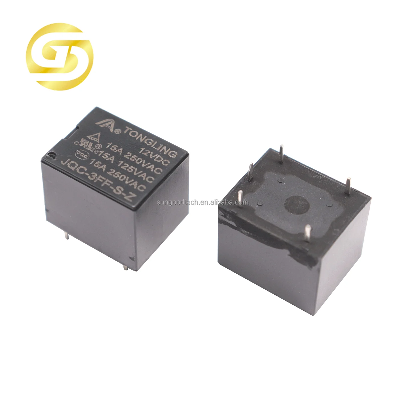 New and Original TONGLING Relay JQC-3FF-S-Z 24V 24VDC 5-PIN15A/250VAC 15A/125VAC