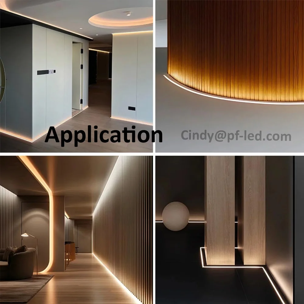 Flat Top 100m 200m  10x10mm empty Soft led Neon silicone Tube for 5mm  led strip