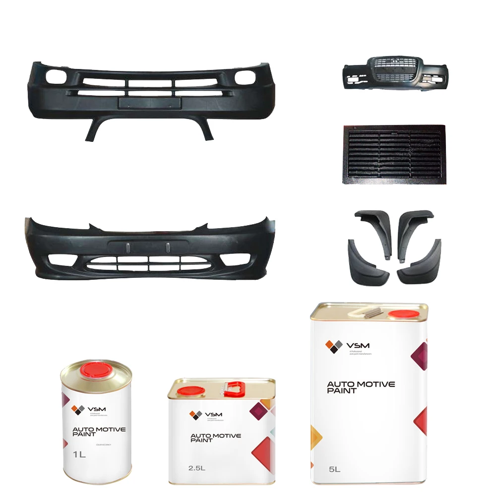 Hot Sale Factory Price 2K Auto Paint Plastic Primer for Auto Bumper Refinish Coating