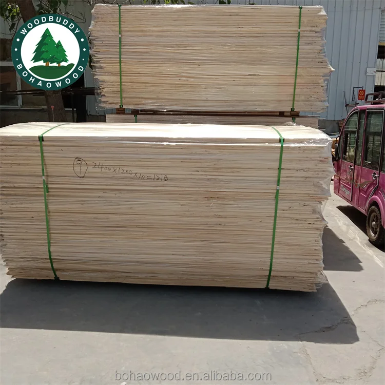 High quality Factory price timber wood 5mm-40 mm thickness Finger joint paulownia solid board wood Boards for coffin making