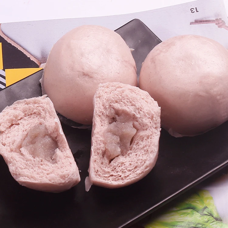 Chinese Tim Sum Frozen Steamed Buns Stuffed with Taro Cantonese Style Taro Buns