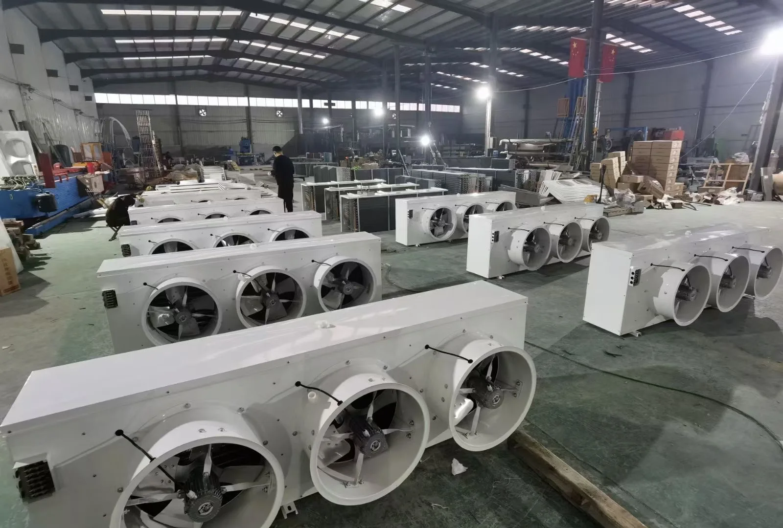 Customized Industrial Cooling System Air Coolers Evaporator Cold Room Cold Storage Evaporated Cooler