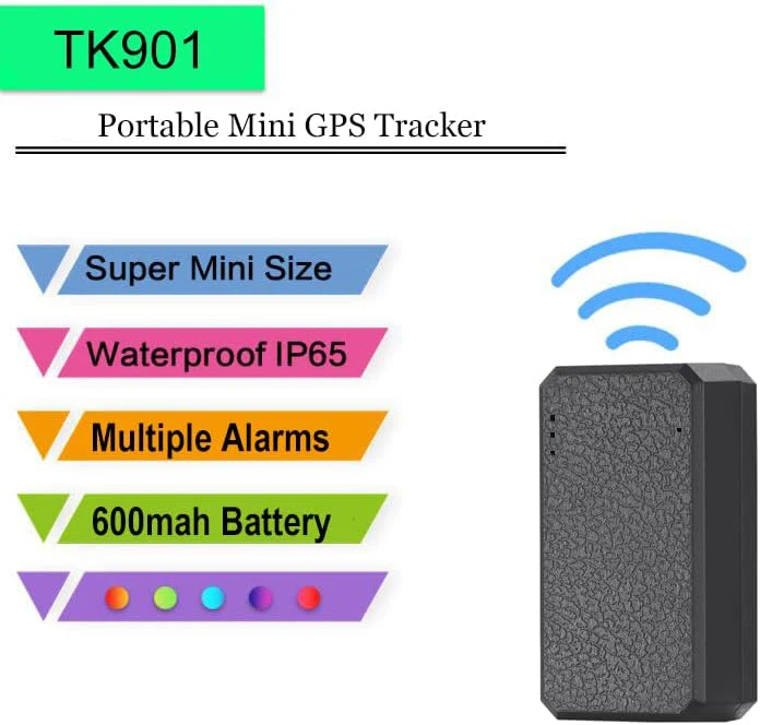 Новая обновленная версия TK901 мини-GPS трекер с магнитами опция Портативный gps отслеживающее устройство tkstar mini