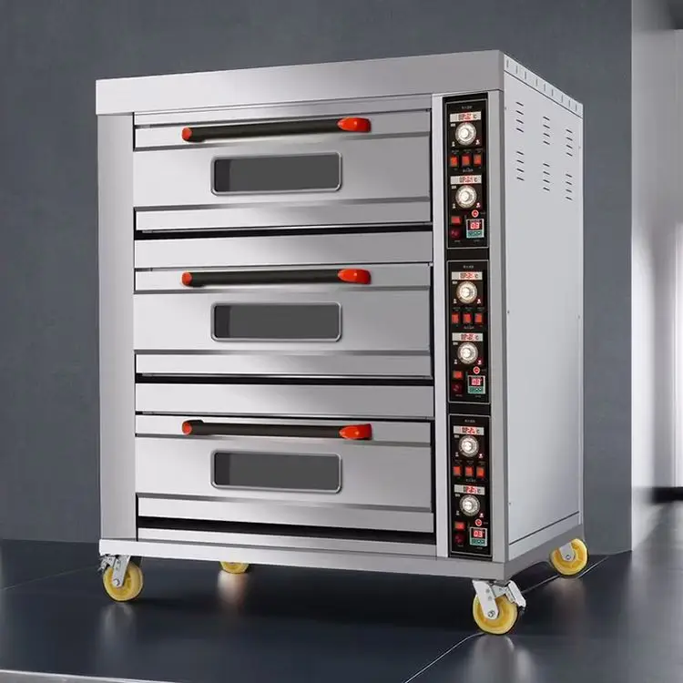 Promotional Oem Low Price Rotary Oven 18 Tfan Baking Bakery Equipment For Bread Technology Wholesale 9 Tray China 32 64