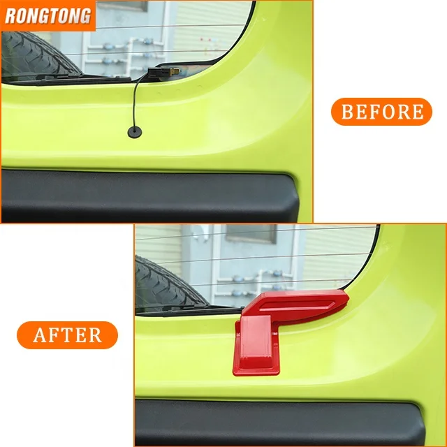 New Hot Car Black ABS Rear Windshield Heating Wire Protection Cover for Suzuki Jimny 2019+