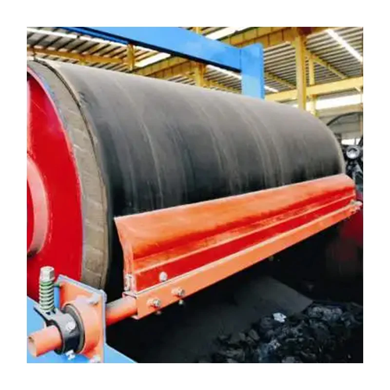 good quality coal mining secondary p type polyurethane PU rubber conveyor belt cleaner blade scraper