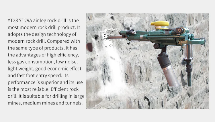 pneumatic rock drill