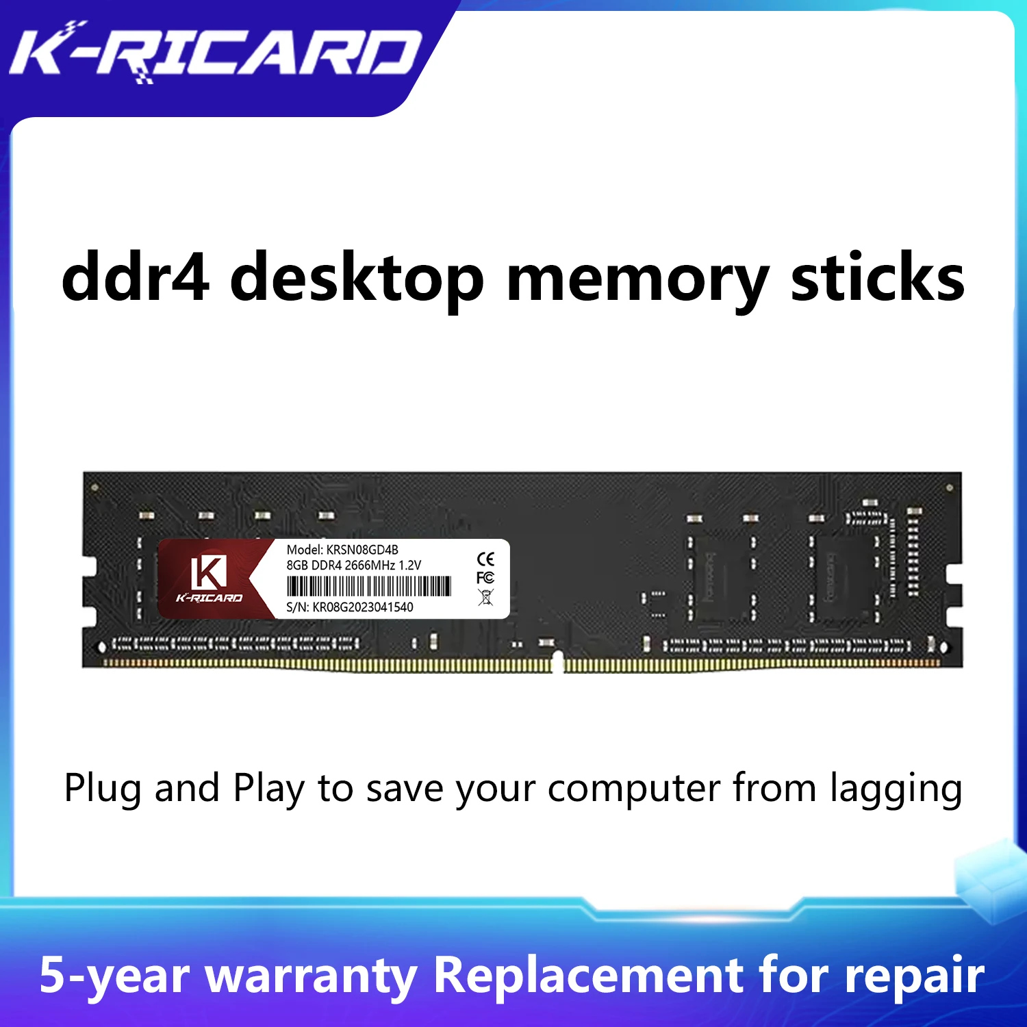 Memoria Ram DDR4 8GB 16GB 32GB Desktop RGB RAM Memory 2133 2400 2666 3200MHz Dimm Rams