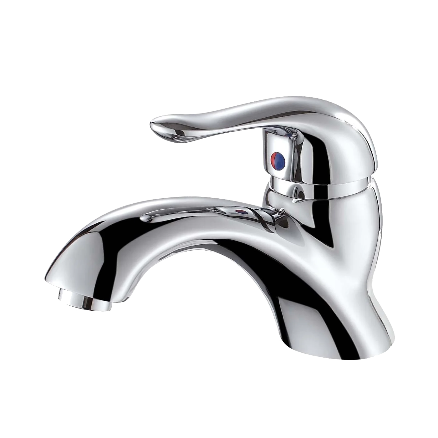 Jiangmen Factory cheap stock high quality bathroom hot and cold water mixer basin utility vessel sink brass faucet for bathroom