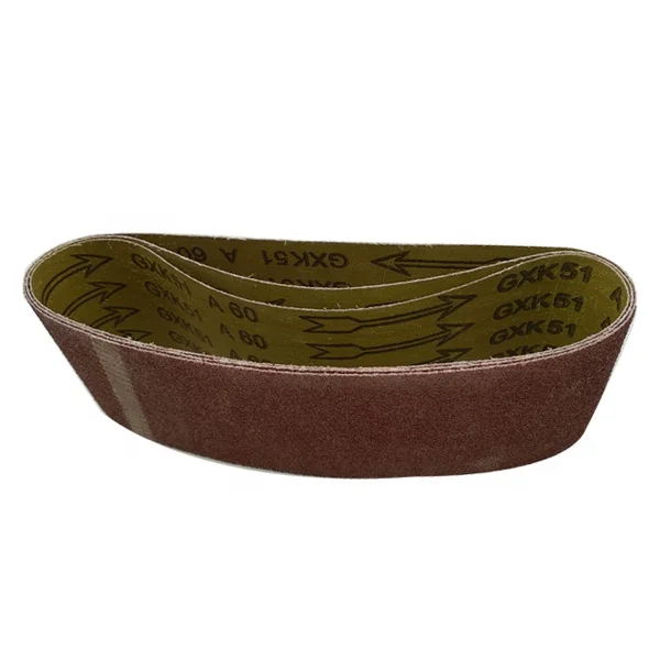 100 x 610 mm 120 Grit - Pack of 5 Aluminum Oxide Sanding Belts