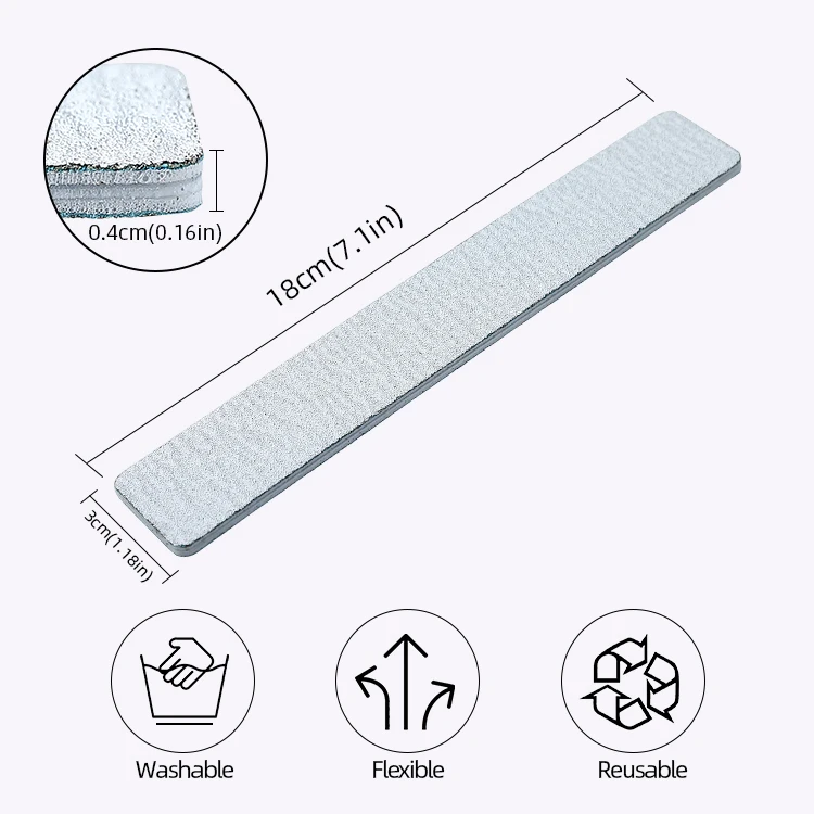 Professional 80/100/150/180/240 Grit Zebra Disposable OEM Customized Print Personal Logo Manicure Set Nail File