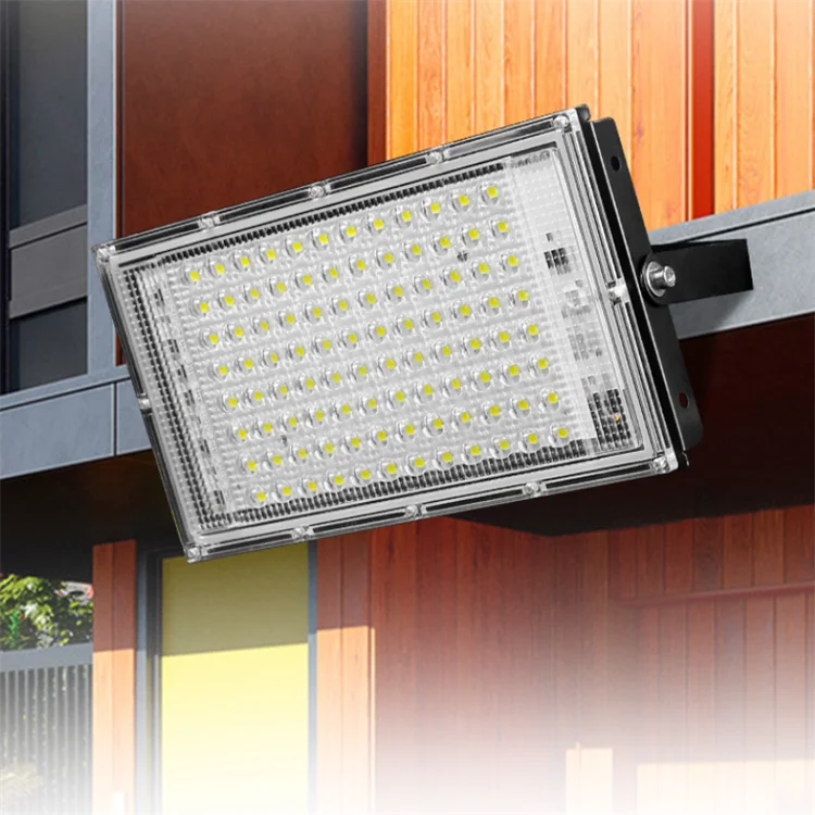 50W 100W RGB Floodlight Modules 110V 220V Outdoor Module Floodlight Spotlight White/Warm white  IP66 Waterproof