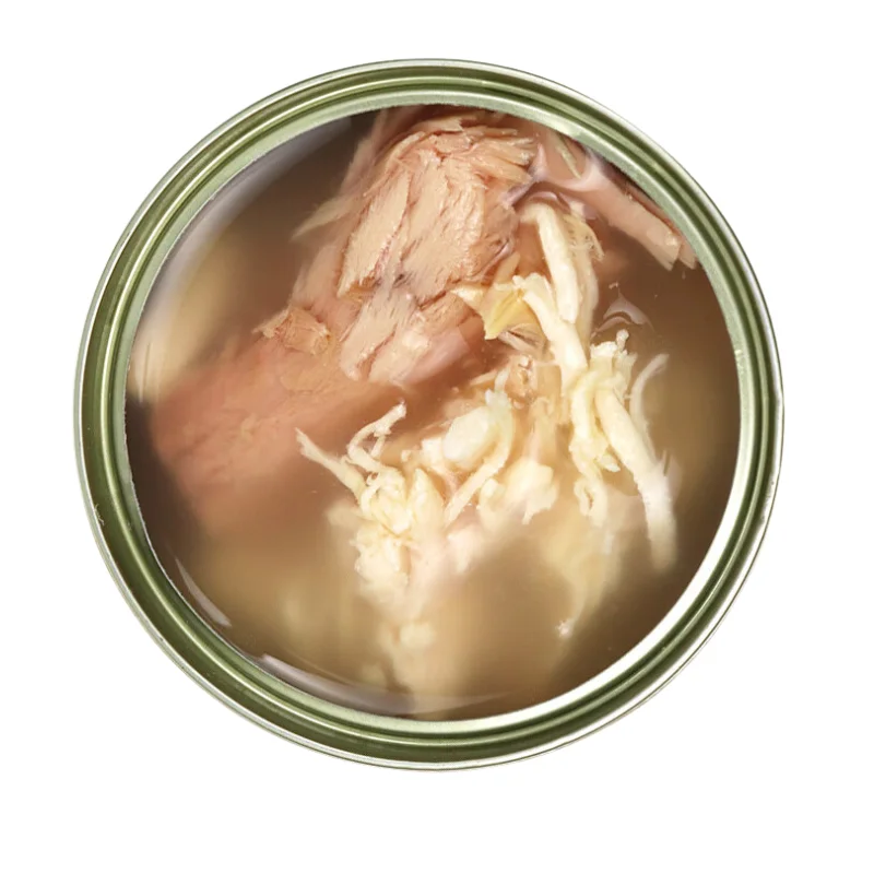 Natural Wet Dog Food Bulk with Chicken and Tuna 90g Cat Wet Food Canned for Pet Food Can