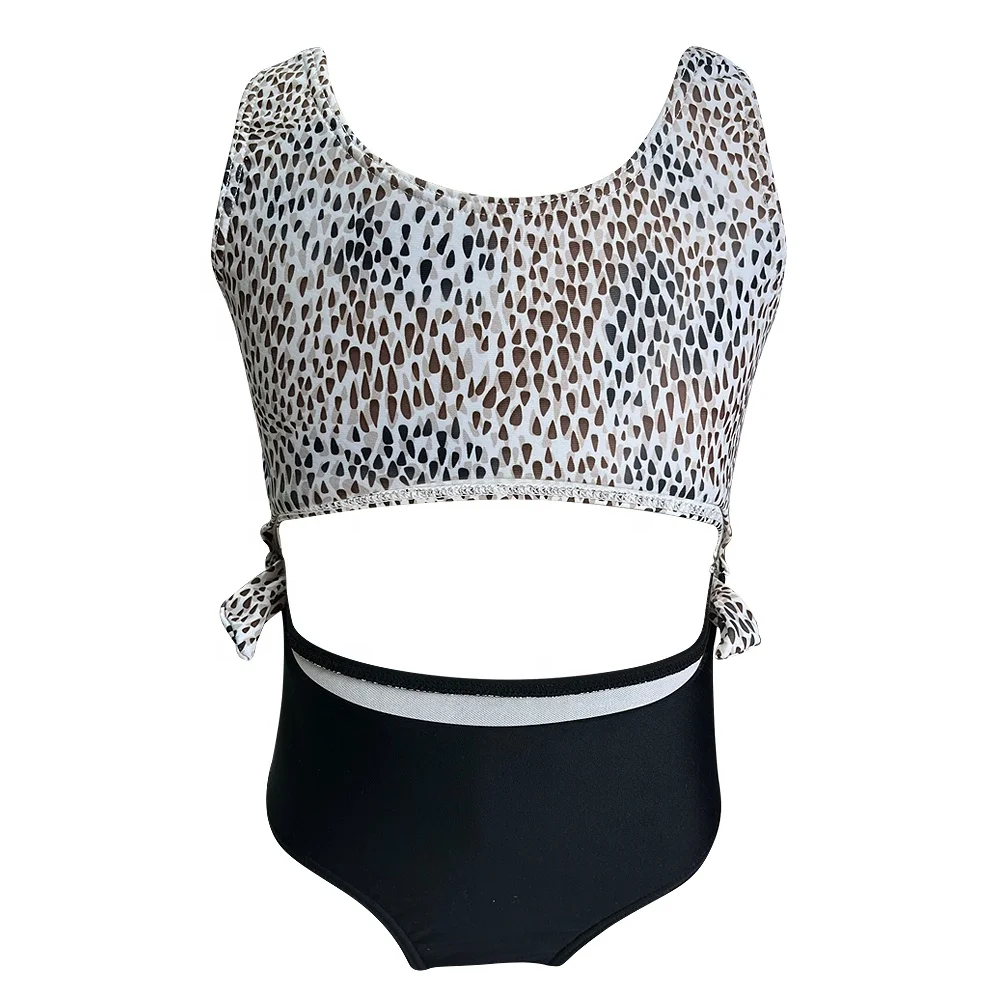 OEM Custom Child Fashion kids girls one Piece Set Swimwear lovely Swimsuit Bikini