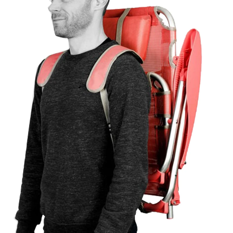 Outdoor Foldable Tommy Bahama Beach Chairs Backpack Custom Logo Aluminum Portable Folding Reclining Beach Lounge Chair For Adult