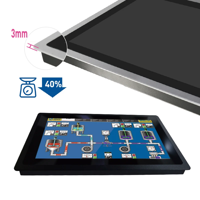 Color Song win android tablet price waterproof wifi industrial pc touch screen computer with logo printer