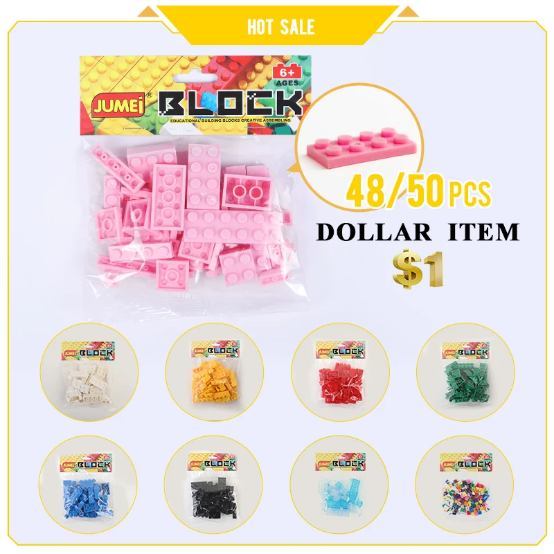 Classic Building Block Bricks in Bulk, Construction Bulk Construction Block Pieces Toys Set