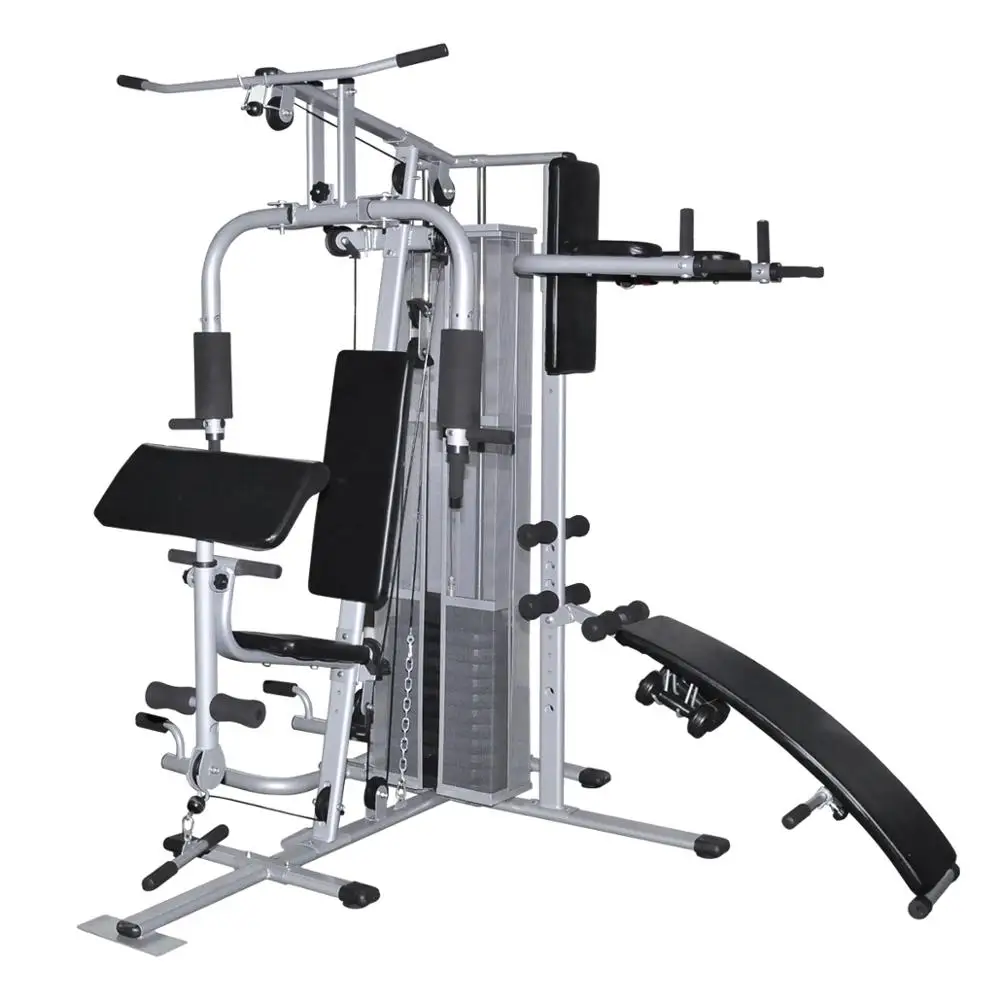 hot sale multi-station home gym multi fitness strength equipment muscle trainer 4 station HG470