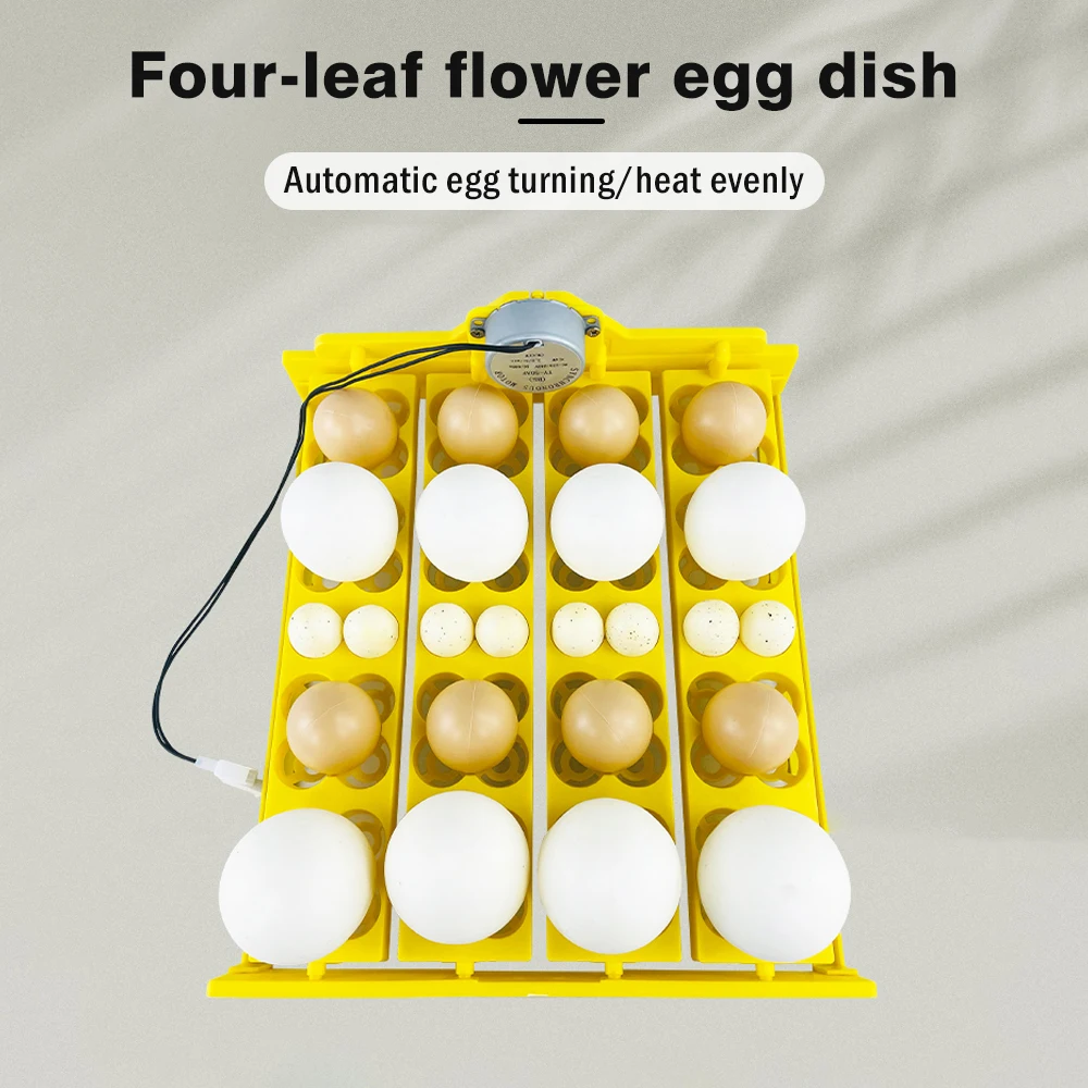 Wholesale 16 Chicken Eggs Quail Bird Goose Pigeon Duck Parrot Farm Poultry with Motor Automatic Egg Incubators