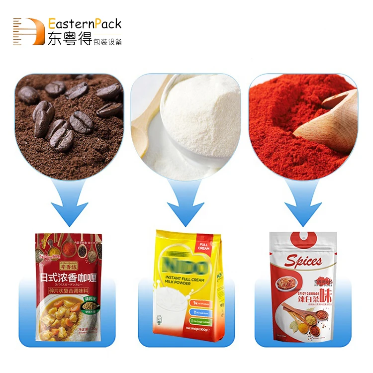 packing Equipment Particle & Medium Flour Bag Automatic Packing For Wheat Powder Packaging Machine