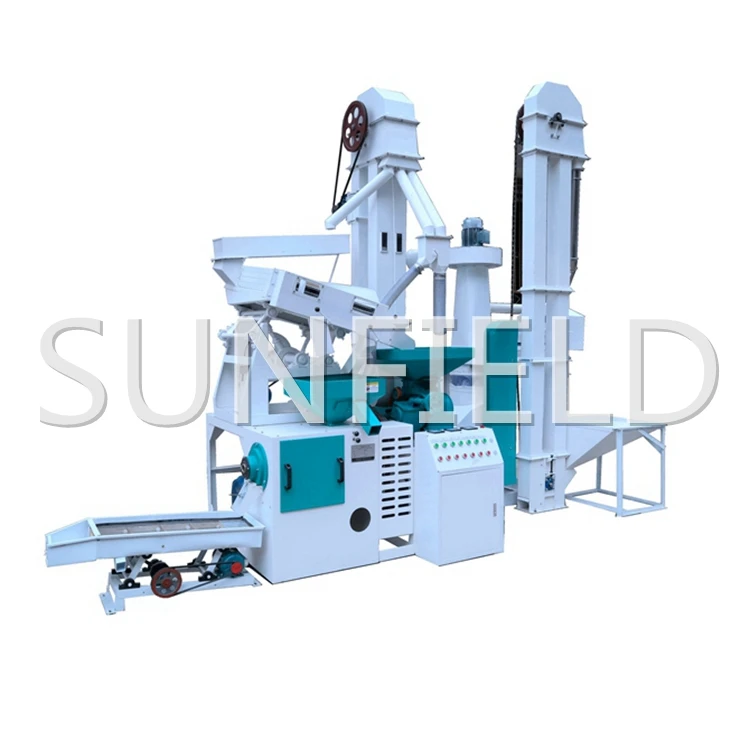 15TPD commercial rice mill production line complete rice milling machine plant in Ghana Africa