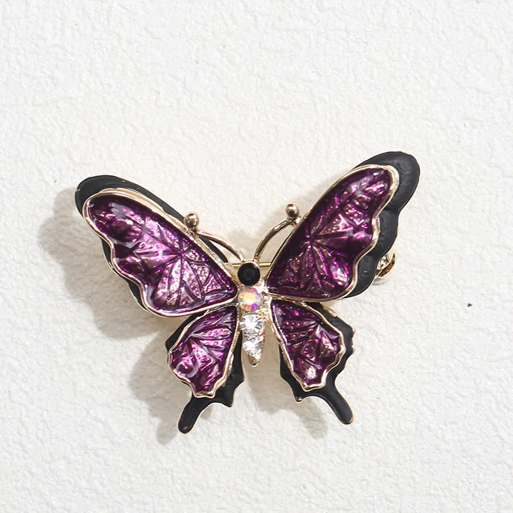 High Quality Top Quality OEM crystal beads gold filled jewelry brooches pins brooches