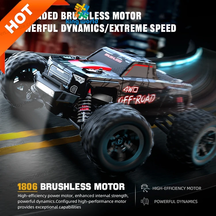 JJRC C8811 Brushless 1/20 RC Car 40KM/H 4WD PVC All Terrain Off-Road Vehicle Bigfoot Car Toys RC High Speed RC Toys