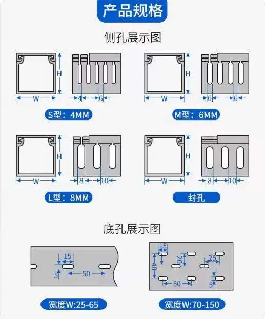 Trunking Cover Electric Wire Floor Cable Pvc Wiring Duct Rectangular Plastic Ducting Pvc Plastic Trunking
