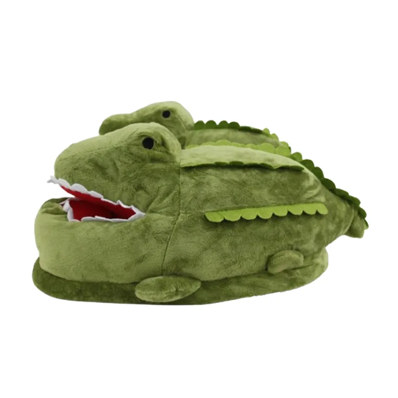 2024 new cartoon cute furry slippers warm fur slip on cotton shoes couple animal indoor house slides slippers for women