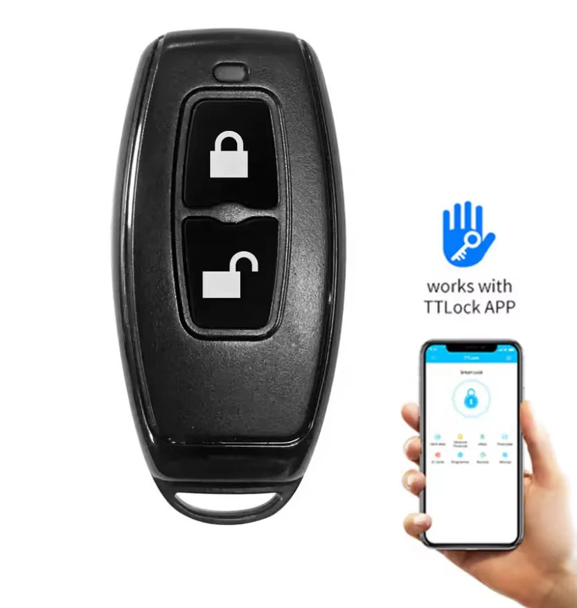 R1 Wireless Key Fob BLE Remote Controller For TTlock Smart Door Lock