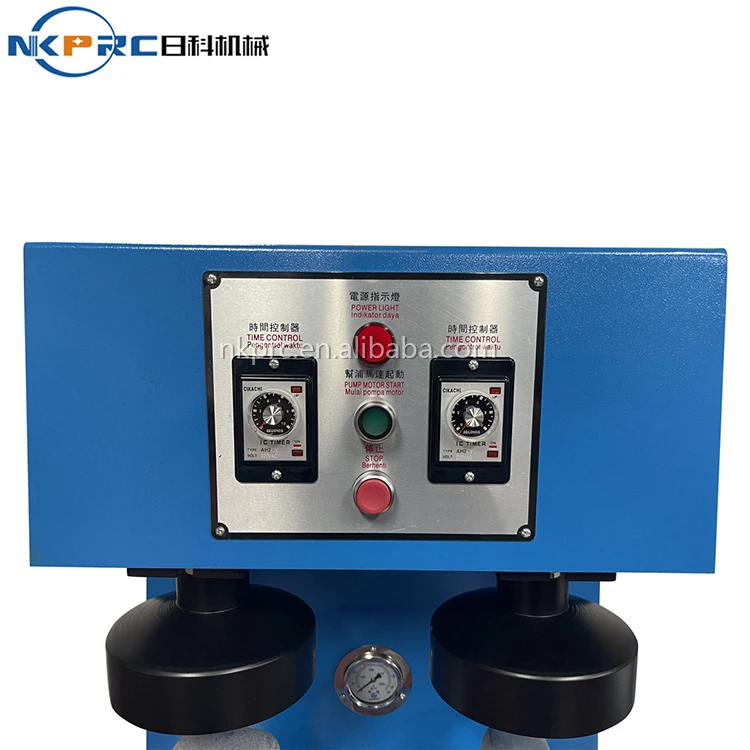 Hydraulic Double Station Shoe Sole Pressing Fist Machine Sole Beating Machine Sole Fitting With Foot Control