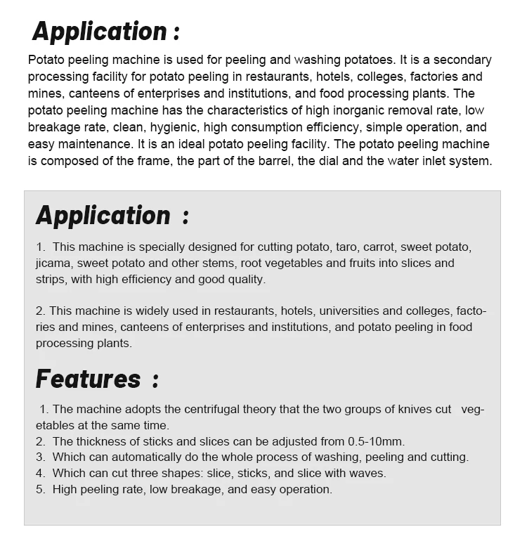 Automatic Fruit Washing Peeling and Slicer Machine for Ginger and Potato Chips in Egypt