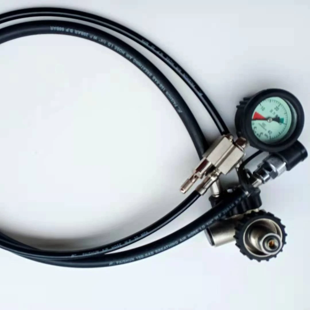 High Quality Wholesale Custom Cheap breather regulator scba pressure gauge