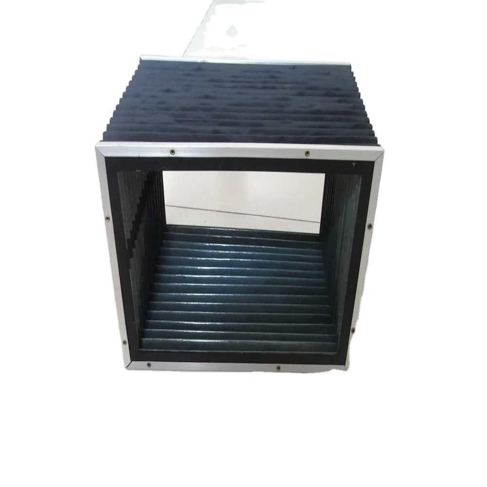 Hot Selling Flexible Accordion Shield Dust Oil Proof Pvc Pu Bellow Cover Accordion