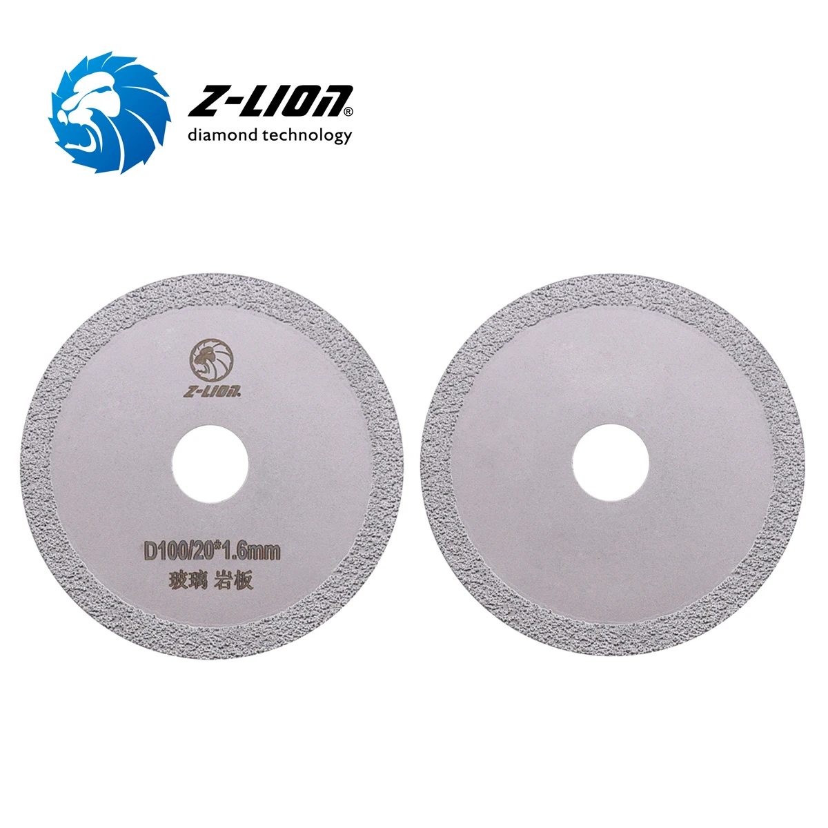 Z LION 4 inch dekton saw blades vacuum brazed diamond cutting disc