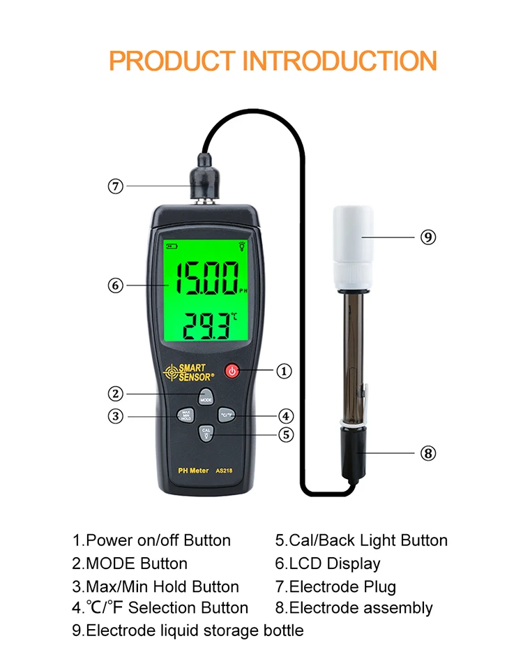AS218 PH tester