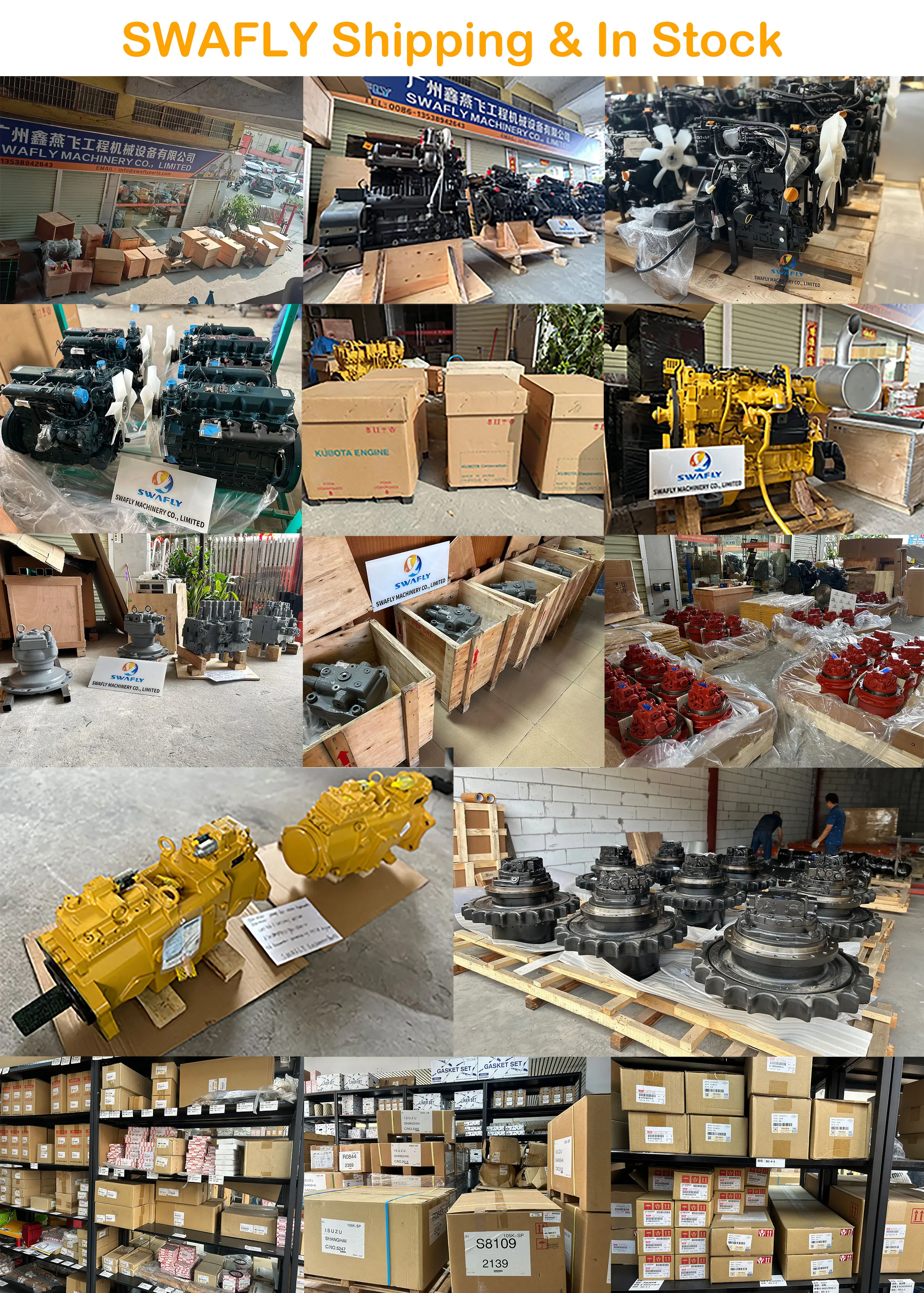 Swafly D13F Engine Assy For Volvo Diesel Engine D13F Engine Motor D13F