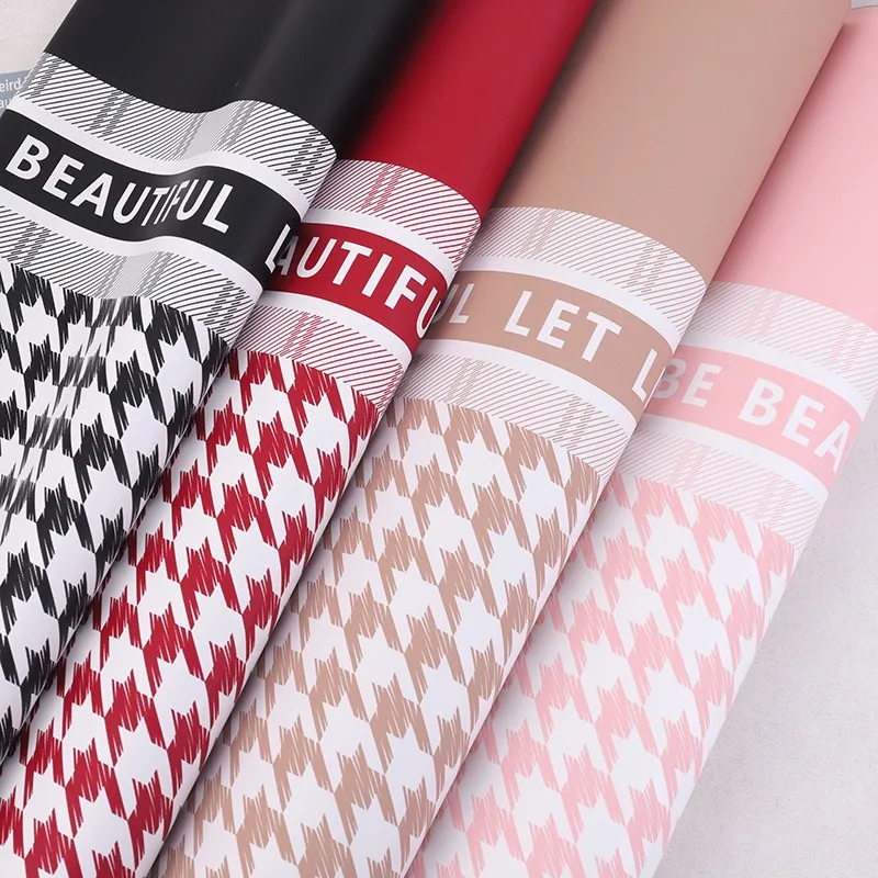 Luxury korean wholesale brand paper Christmas Gift Wrapping Paper Designer Wrapping Paper