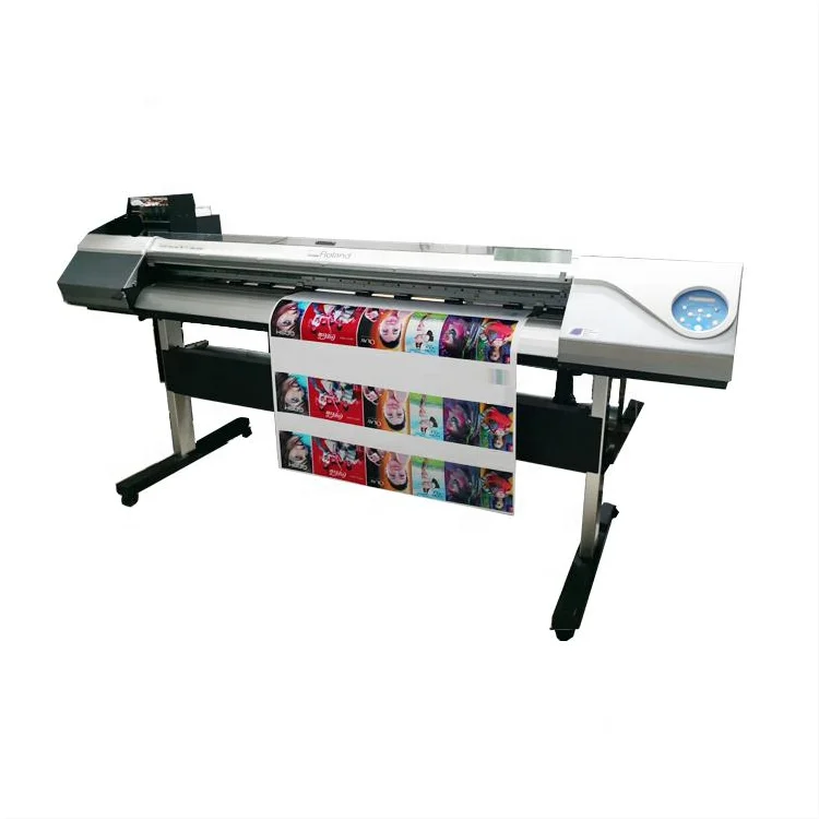used Roland RE640 Eco Solvent Printer Inkjet Printer For Signs Posters Vehicle Sticker Large Format Second Hand Printer