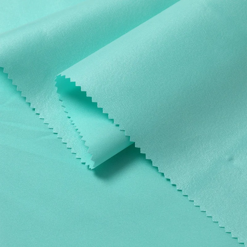 Hot Sale High Quality Waterproof 2/2 Twill 100%Polyester Gabardine Fabric with TPU Coating for Downproof Jacket