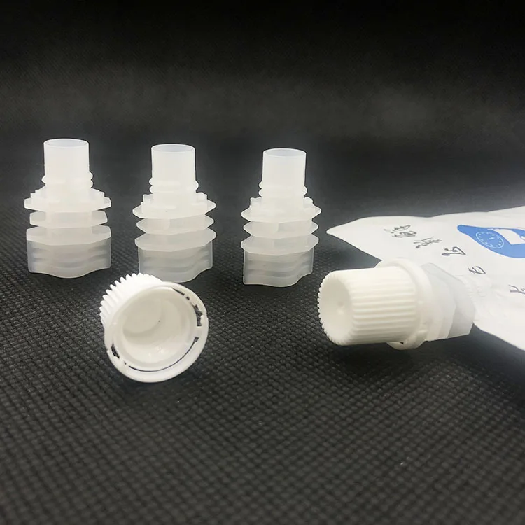 High quality plastic 8.6mm pour spout and spout cap