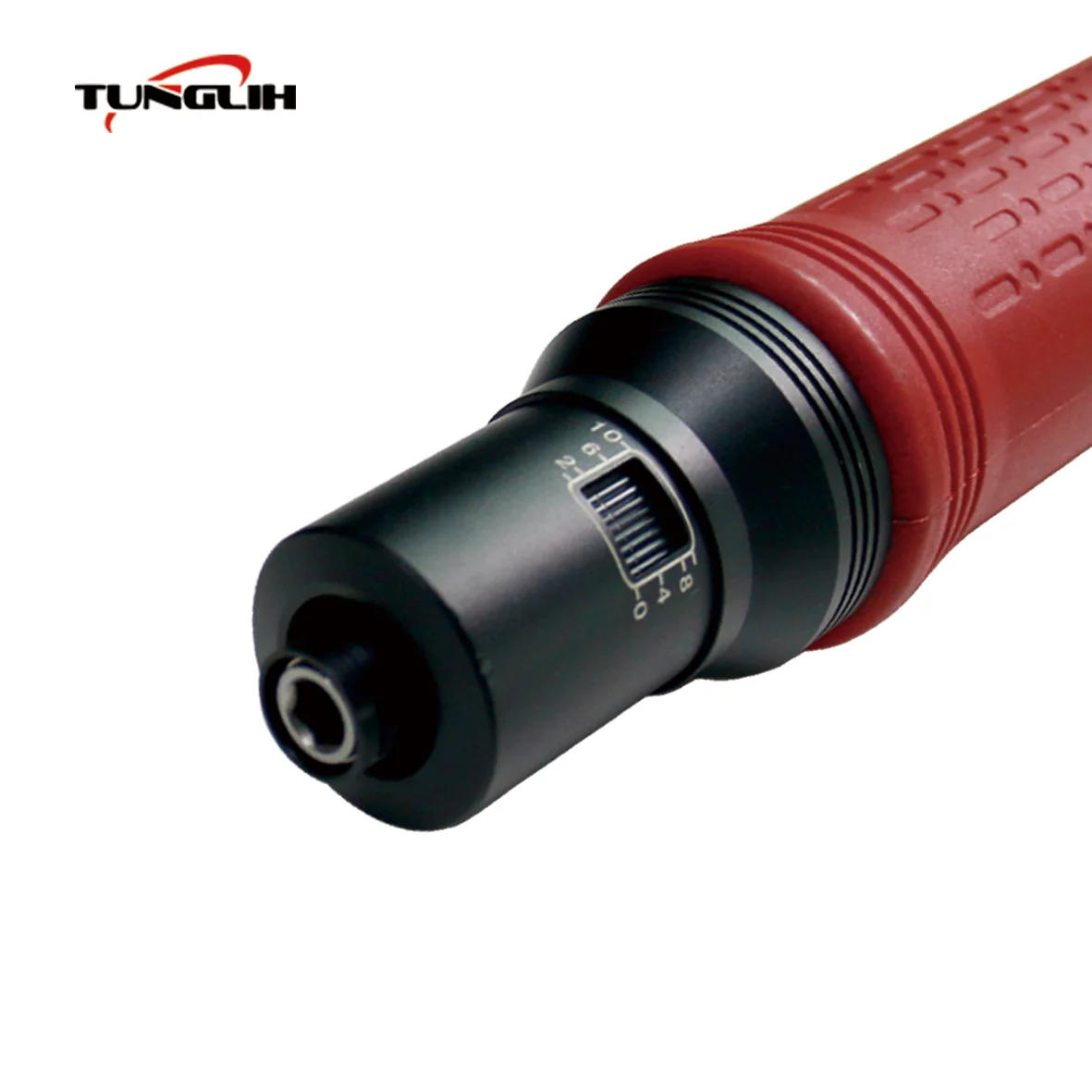 TUNG LIH Intelligent pneumatic screwdriver button type large torque adjustable forward and reverse automatic stop