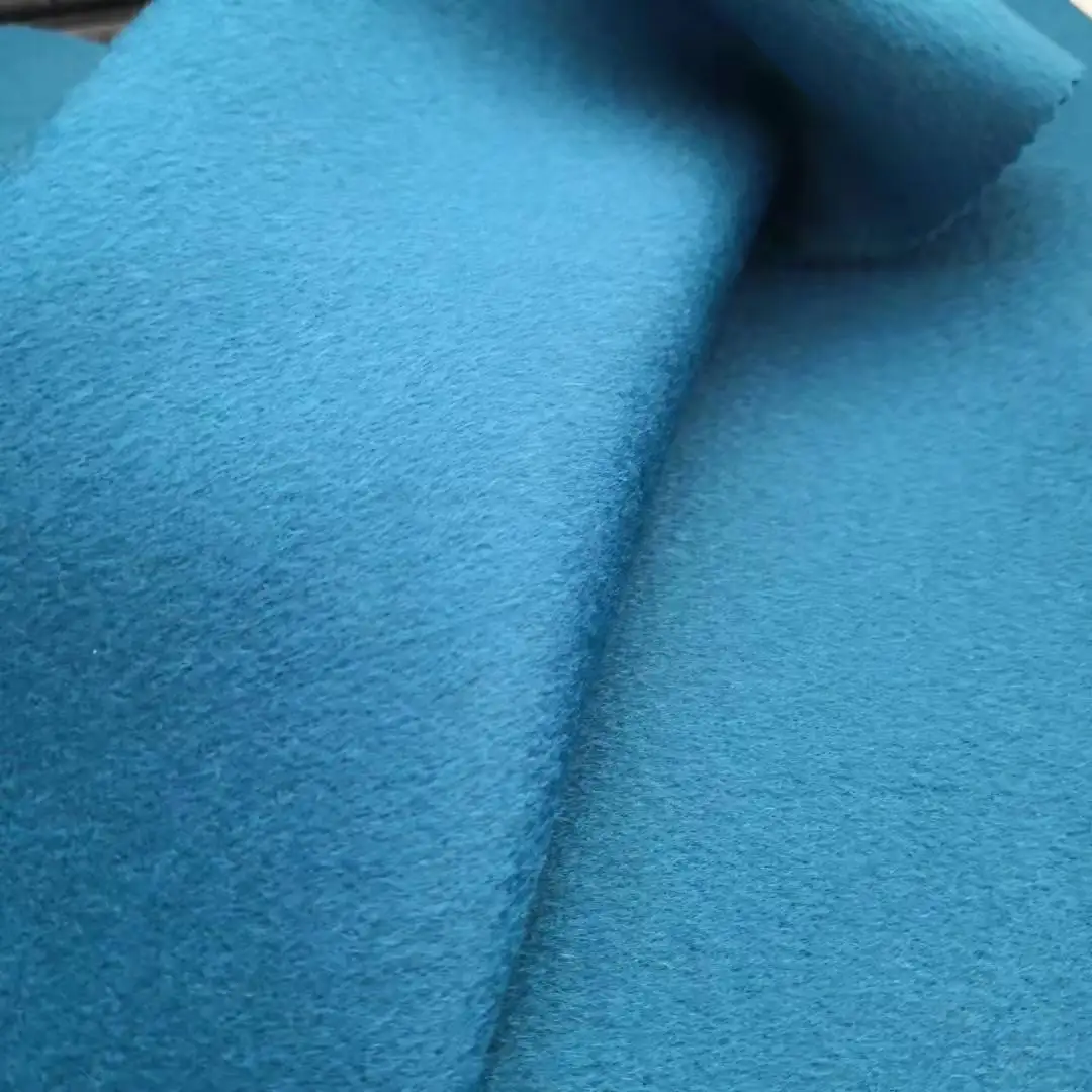 Italy  High Quarltiy Fabric 100%Cashmere Fabric for Winter Women Coat Customized Warm Touch Plain