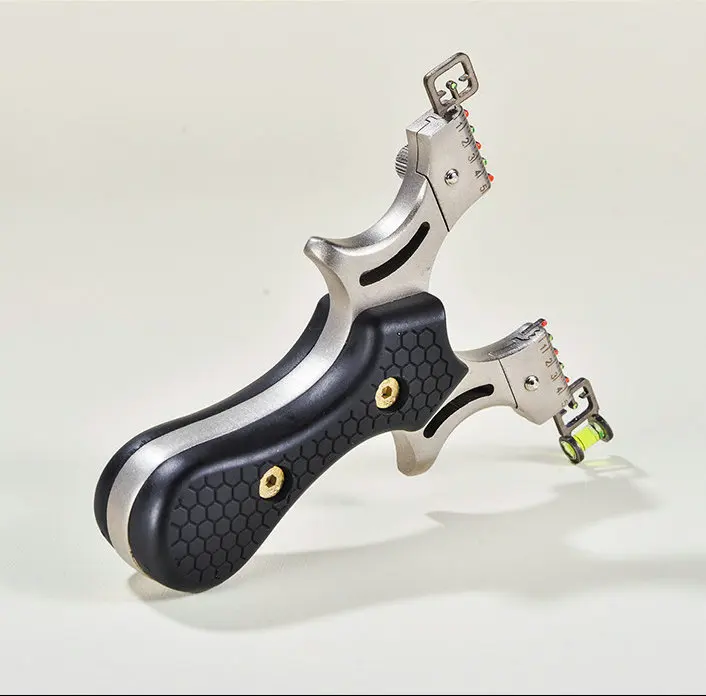 JW-118 Professional Stainless Steel Catapult High Powerful Slingshot for Hunting Fishing
