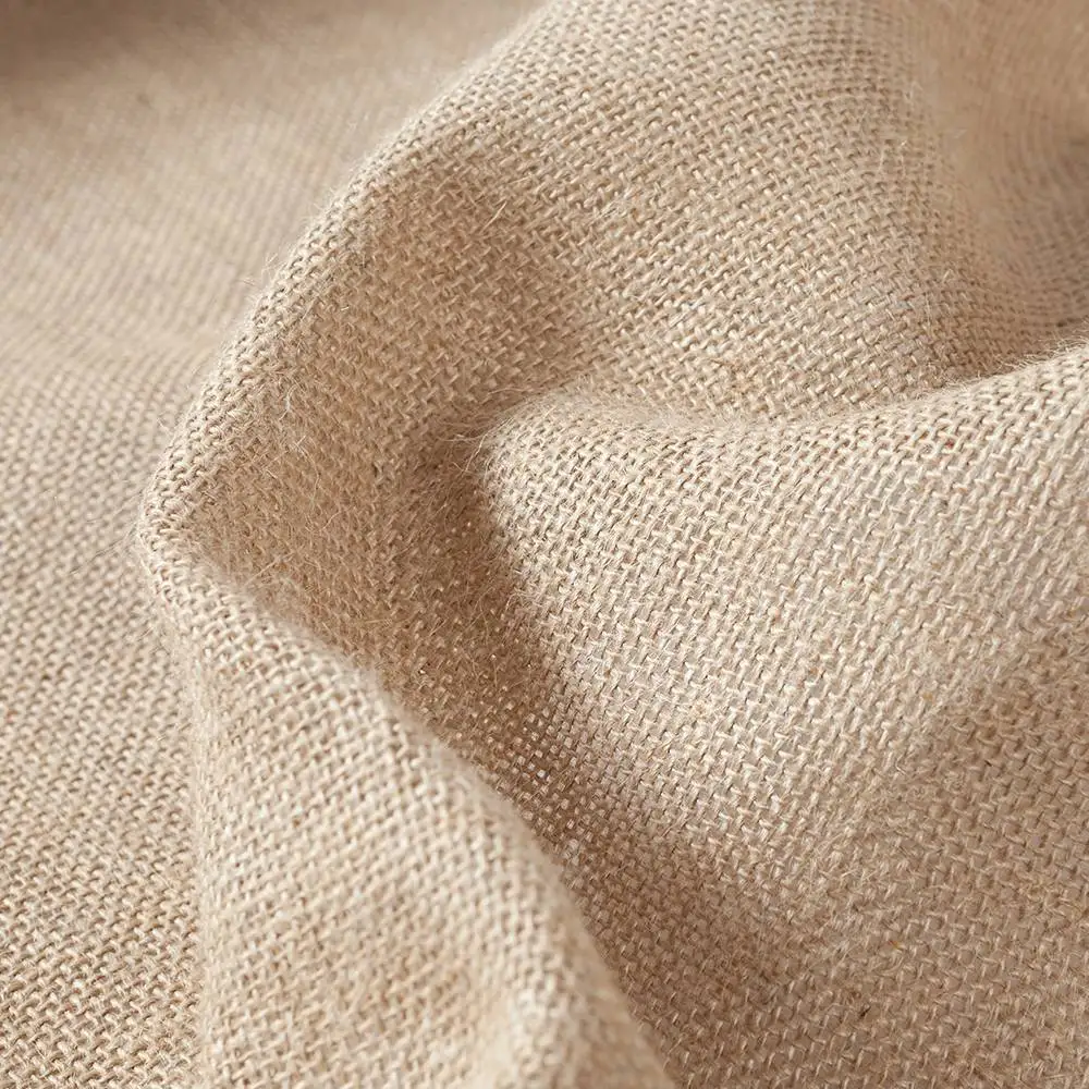 Wholesale  100% Natural Jute Hessain Burlap Fabric Rolls With Laminated