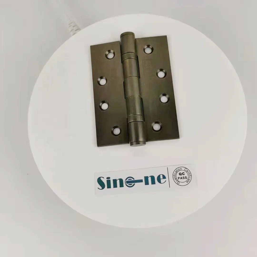 Петли из нержавеющей стали 304, 2 ШАРИКОПОДШИПНИКА, подходят для деревянных дверей, стальных дверей, долговечность 200000 циклов