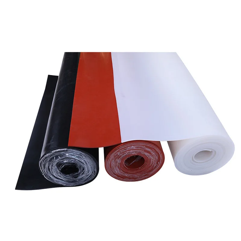 Custom Elastic Cold Resistance Ballistic Food Safe 2 mm 10mm Composite Silicone Rubber Sheets for Green House