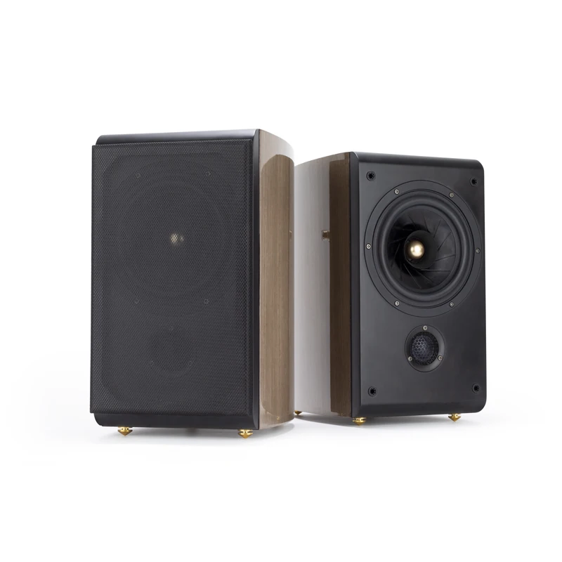 Высокое качество звука 4 дюйма аудио hi-fi колонки 2 1 полный спектр пассивный Древесины